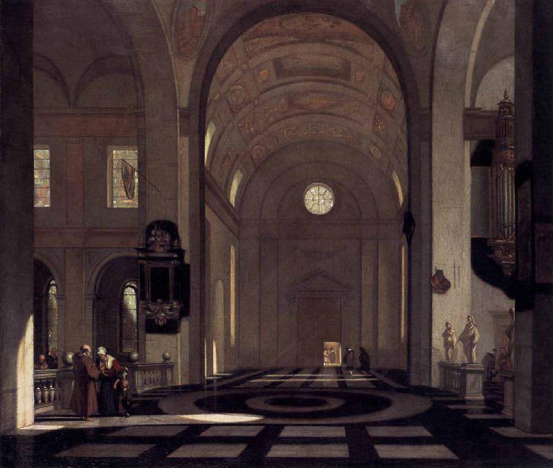 Emmanuel de Witte Interior of a Baroque Church